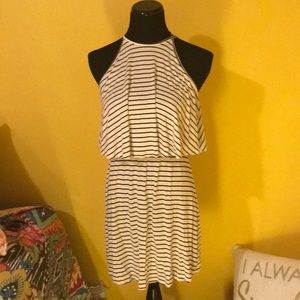 Stripped summer dress